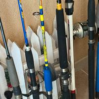 BLOCCO CANNE DA PESCA