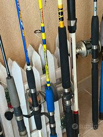 BLOCCO CANNE DA PESCA