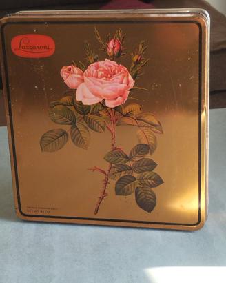 Scatola di latta vintage