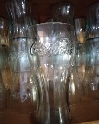 n. 18 bicchieri Coca-Cola in vetro
