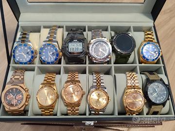 collezione completa orologi vari.