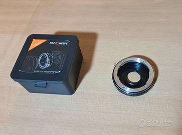 Adattatore K&F Concept per Micro 4:3