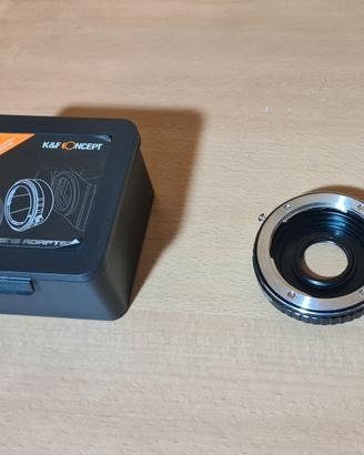 Adattatore K&F Concept per Micro 4:3