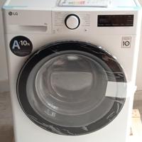 Lavatrice Slim 9 kg Classe A LG F2R3S09NSWB