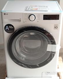 Lavatrice Slim 9 kg Classe A LG F2R3S09NSWB