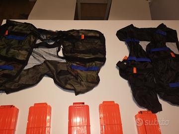 Caricatori e giubbotti portaproietti Nerf