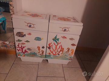 comodini stile marino vintage