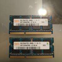 Ram Hynix 2GB x2  DDR3 Sodimm