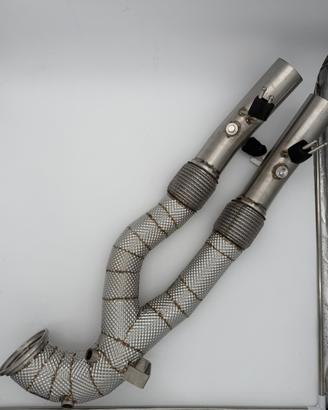 Downpipe+midpipe Audi rs3/rsq3 8y skat
