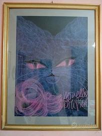 Quadro Novella Parigini - gatto