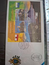album con cartoline postali/buste
