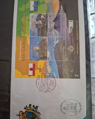 album con cartoline postali/buste