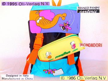 MORDILLO Vintage collezione Zainetto Astuccio 1986