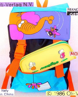 MORDILLO Vintage collezione Zainetto Astuccio 1986