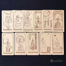 Carte TAROCCO EGYPTIAN TAROT DECK 1980