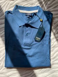 polo blu Cotton&Silk tg.L