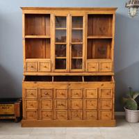 CASSETTIERA LIBRERIA RESTAURATA DA FARMACIA