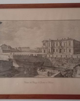 stampe di Milano della vecchia Milano 