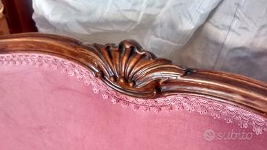 Testata letto matrimoniale primi novecento