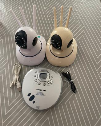 Telecamere piu lettore cd