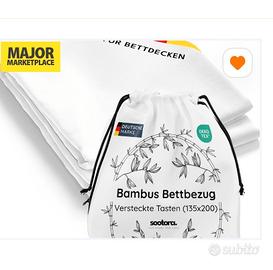 copripiumino in bambù 