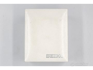 Scatola Seiko Bianca White Stampa Tejus Vintage