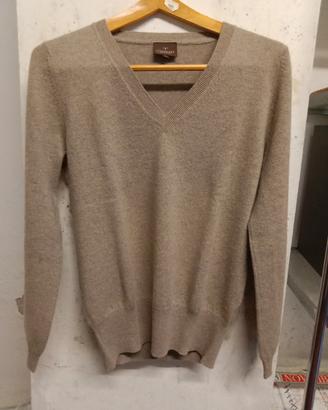 Maglione donna scollo a "V" in cachemire