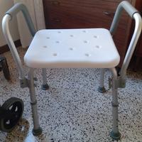sgabello doccia anziani
