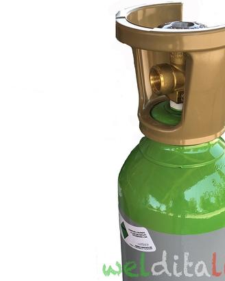 Bombola miscela argon co2 14 lt. a 200 bar piena
