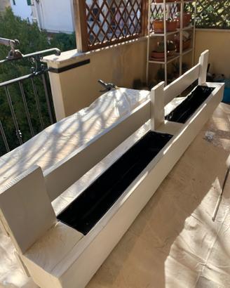 Fioriera o portabottiglie con pallet varie misur