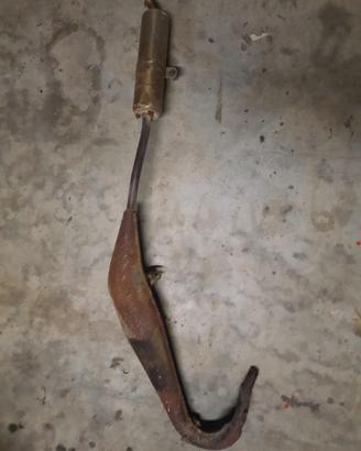 Terminale e scarico Aprilia rs 50cc 2003