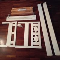 Letto IKEA Kritter per bambini e materasso Vyssa