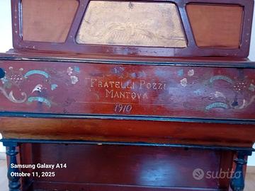 Piano a cilindro Pozzi Mantova 1910