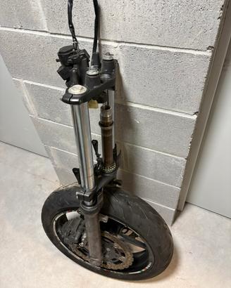 Forcella Piastre Blocchetto Kawasaki ER6N ER6F 09