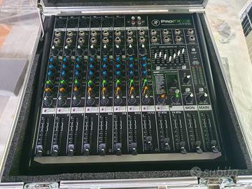 Mixer Mackie Pro Fx12 V2 con Flightcase