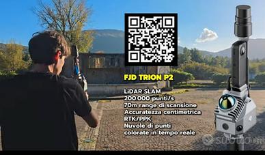 laser scanner fjd triton p2 con software 