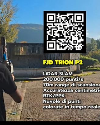 laser scanner fjd triton p2 con software 