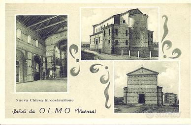 Cartolina chiesa Olmo di Creazzo (VI)
