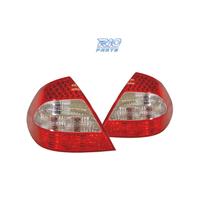FANALI MERCEDES CLASSE E W211 02-06 LED ROSSO CROM
