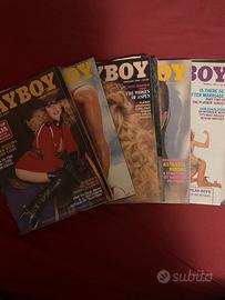 Playboy riviste anni 80