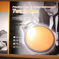 Rullante pad elettronico con metronomo