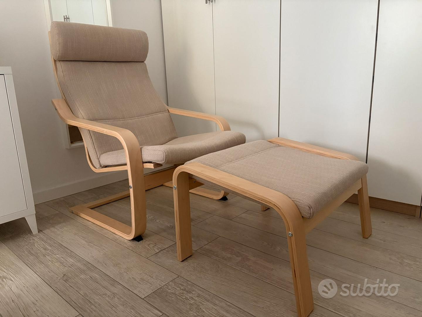 Poang Poltrona Poang Ikea Poggiapiedi Poltrona Ikea POANG Con