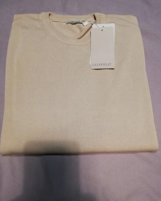 Maglione Uomo Glenfield giro collo Tg.M - Nuovo 