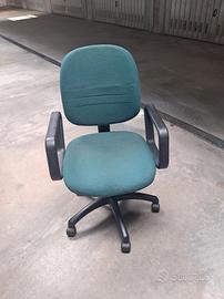 sedia ufficio verde