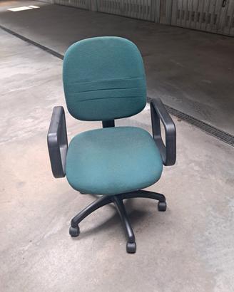 sedia ufficio verde