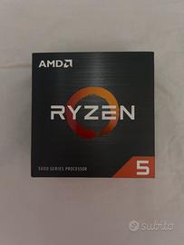 cpu processore ryzen 5 5600x