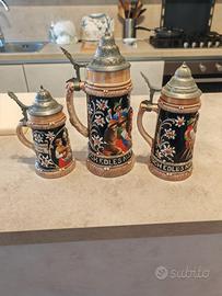Boccali originale King W. German Stein 3D 
