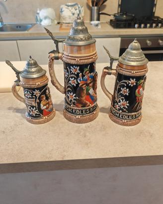 Boccali originale King W. German Stein 3D 
