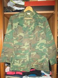 Us Army Green Dominant Erdl Jungle Fatigue Shirt