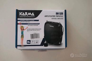 Amplificatore portatile Karma con microfono